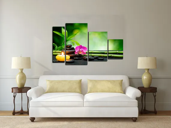 Модульная картина "Бамбук "