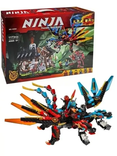 Конструктор Ниндзя Кузница Дракона 1173 детали 10584