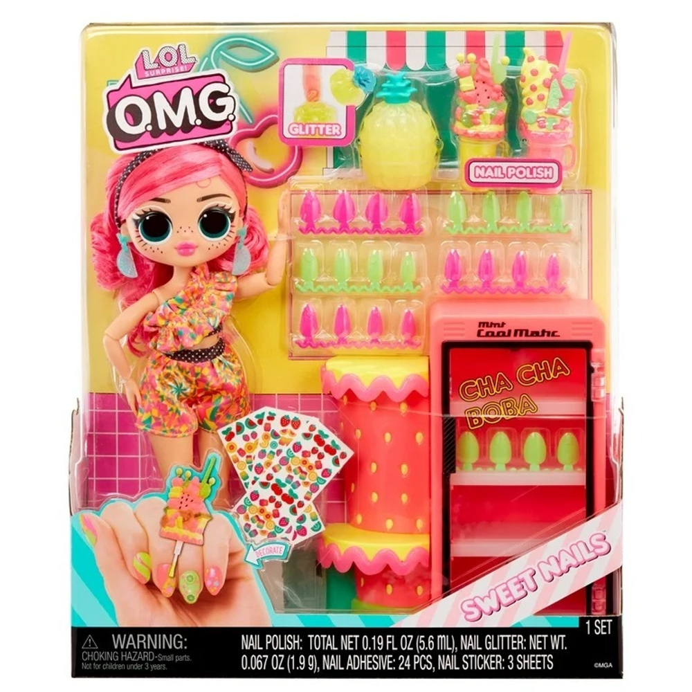 LOL Surprise OMG Sweet Nails – Pinky Pops Fruit Shop (Маникюрный салон)