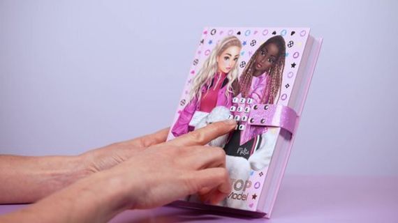 TOPModel Diary With Code And Sound BLING BLING