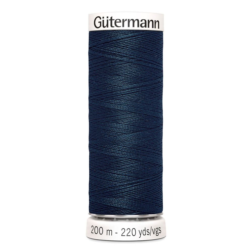 Нитки универсальные Gutermann Sew-all 100 (200 метров), 5 кат. | 764 т.зеленое стекло
