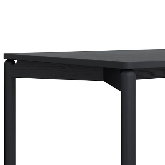 Стол обеденный saga, 75х120 см, темно-серый