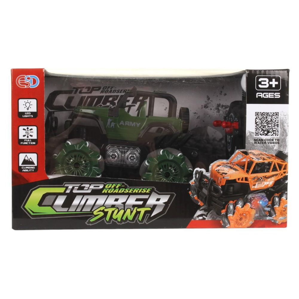 Джип на РУ, зеленый, коробка ESD668-5C