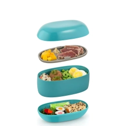 Alessi - Ланчбокс 1,25л красный / артикул   SA02R  / GTIN 8003299429301