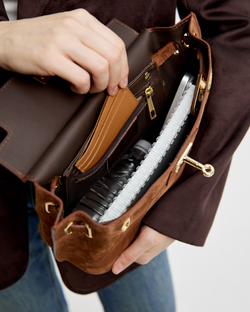 Сумка 587 15 рыжий