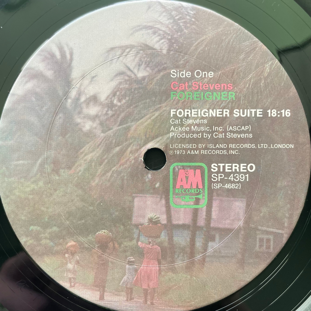 Cat Stevens ‎– Foreigner (США 1973г.)
