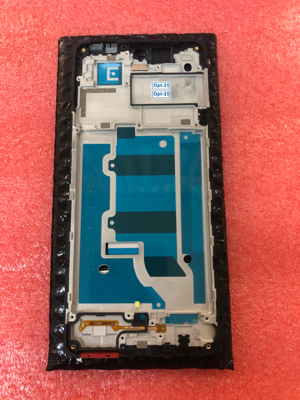 Tecno Camon 30 4G (CL6)-Средняя часть корпуса, рамка дисплея, Оригинал