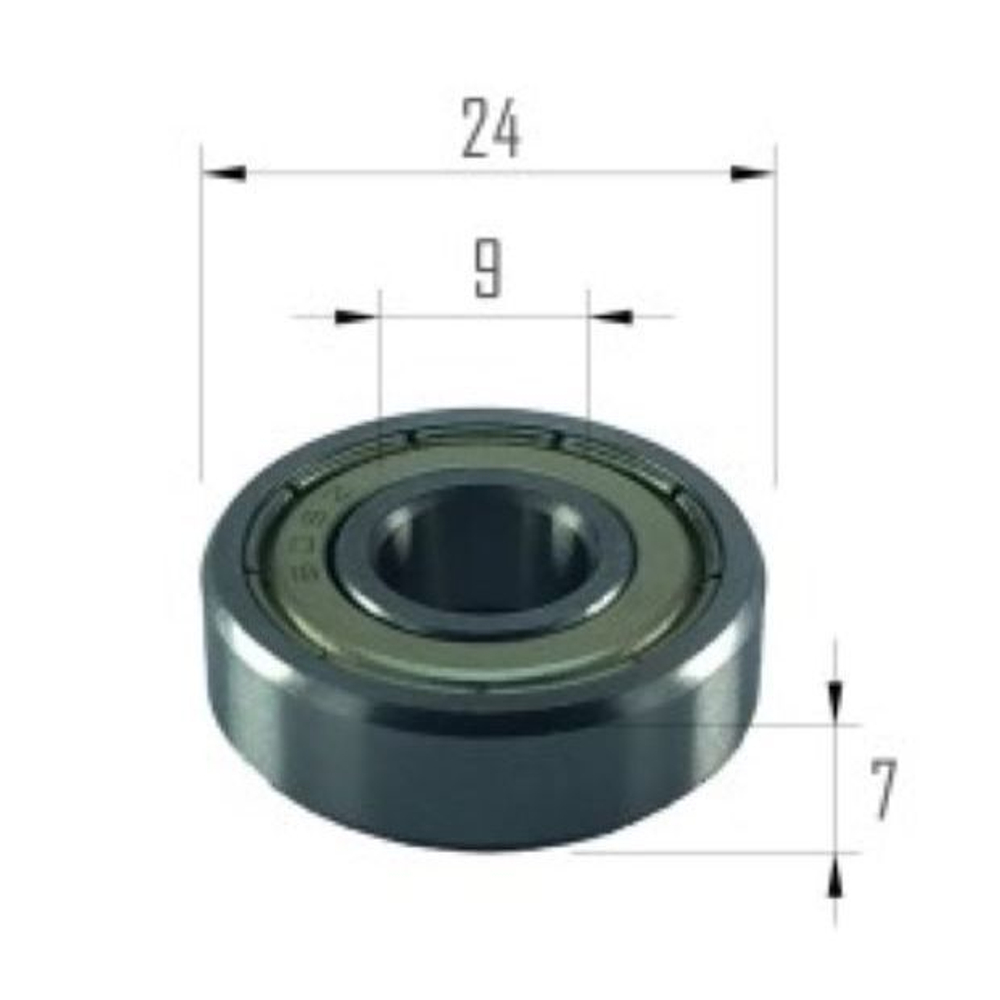 Подшипник 609 ZZ (9x24x7)