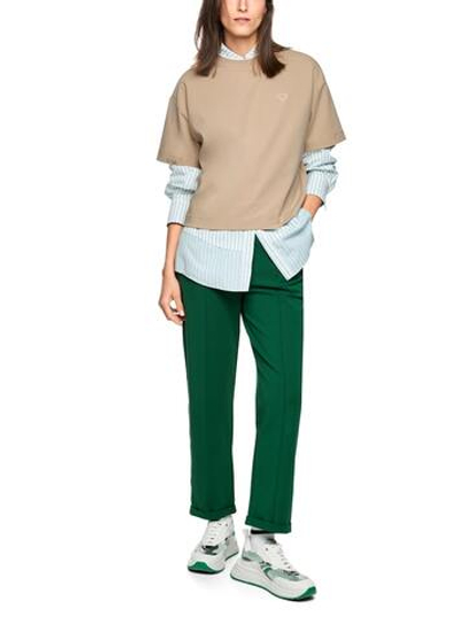 Marc Cain Футболка из плотного хлопка