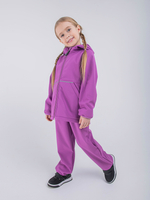 Костюм из софтшелла "Сливовый"