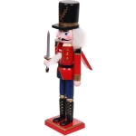 Фигурка новогодняя «Щелкунчик - Королевская сабля» 8,7*7,3*30,6 см