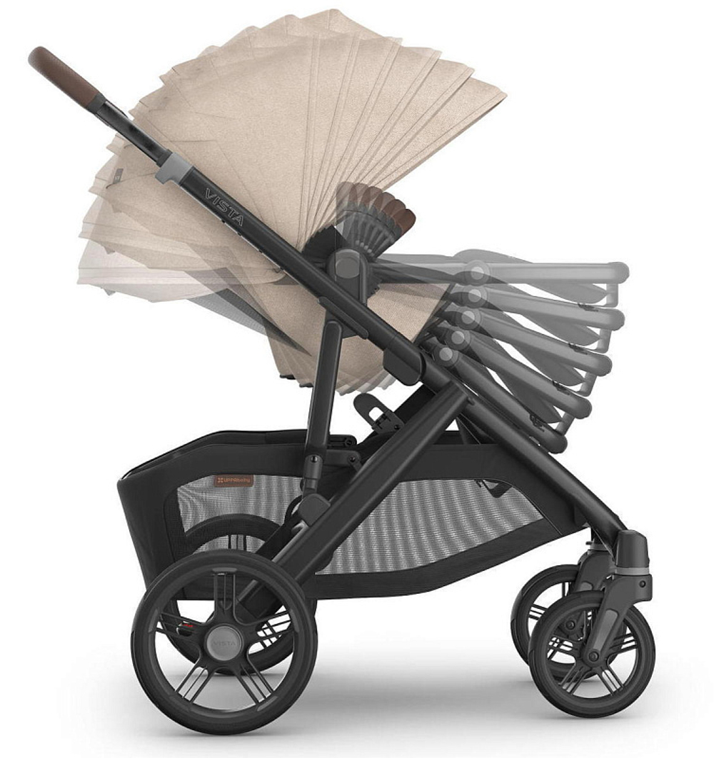 Коляска для погодок UPPAbaby Vista V3 2 в 1 (2 прогулочных блока и люлька) Liam