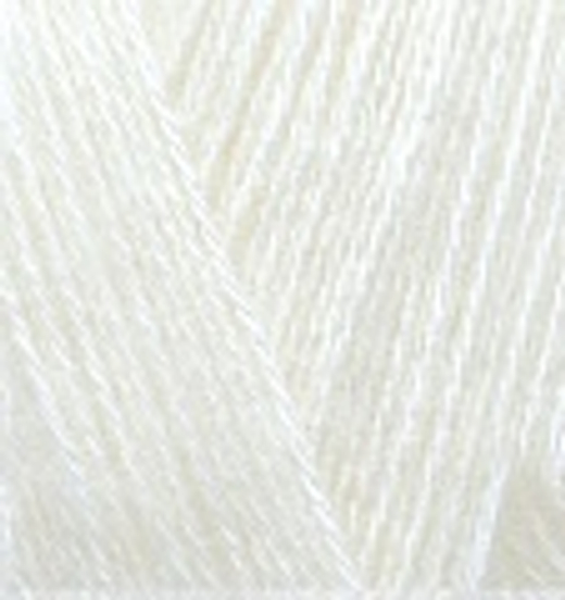 Пряжа ALIZE "Angora Gold" 62 молочный