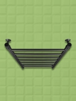 Полотенцесушитель водяной 800/500 черный матовый