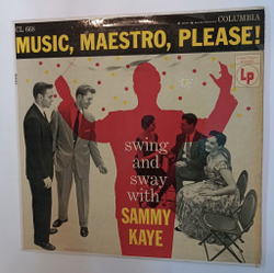 Винтажная виниловая пластинка LP Swing And Sway With Sammy Kaye Music, Maestro, Please (USA 1956)