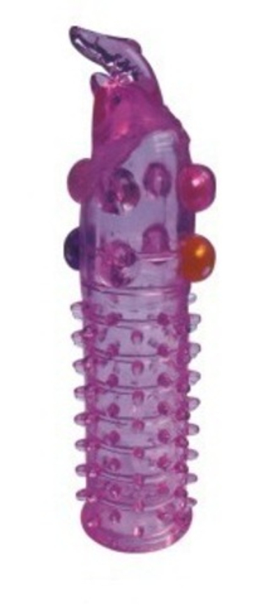 Насадка на фаллос с закрыой головкой и различными стимуляторами