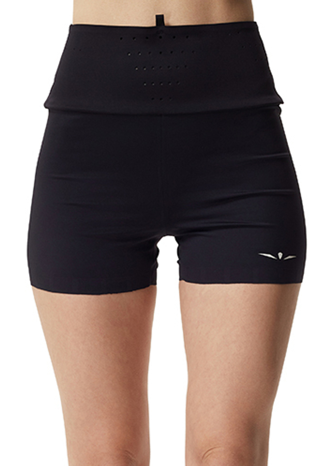 ШОРТЫ С ПОЯСОМ ЖЕНСКИЕ MINI SFA SHORT | BLACK WHITE