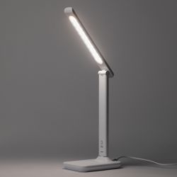 Настольный светильник ЭРА NLED-500-10W-W светодиодный белый | Светодиодные настольные лампы