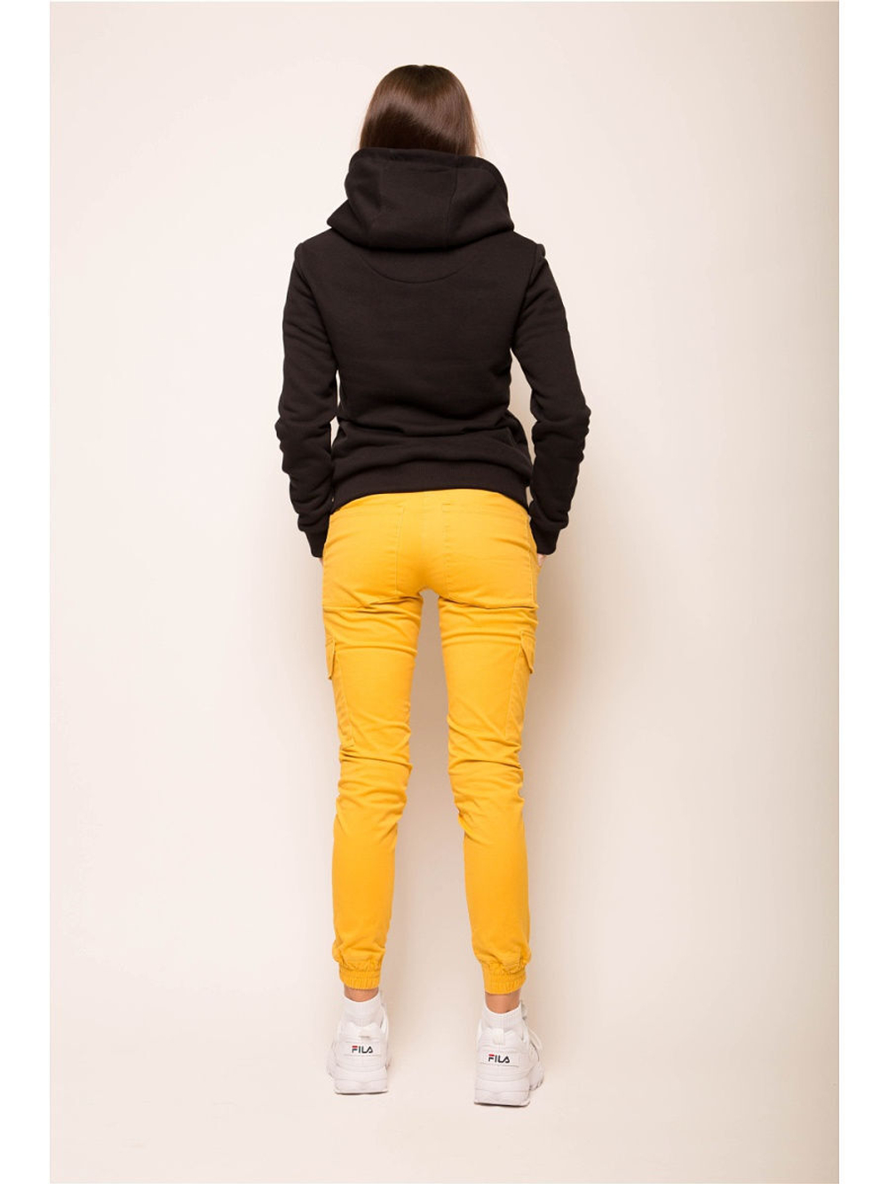 Худи женское Город Горький черное