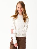 Джемпер для девочки AT1345 молочный