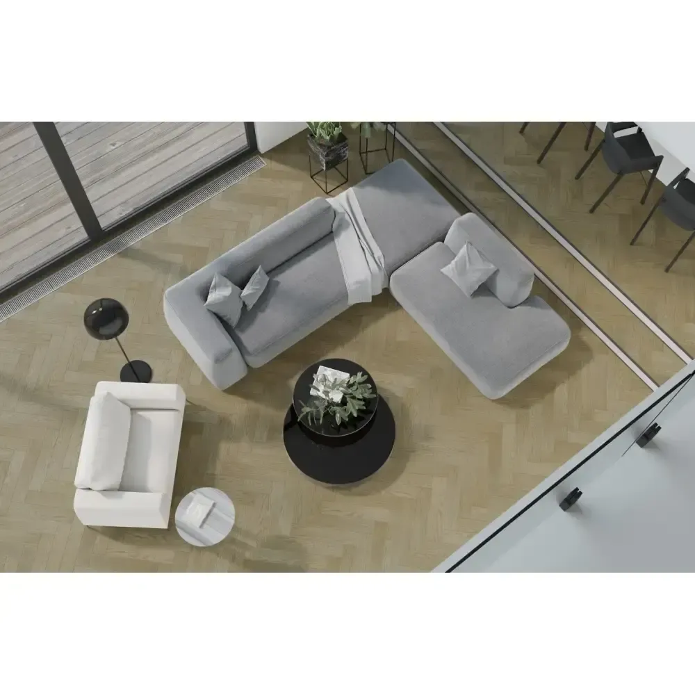 Fargo Quartz Parquet Английская Елка Дуб Карельский, 1,936 м²