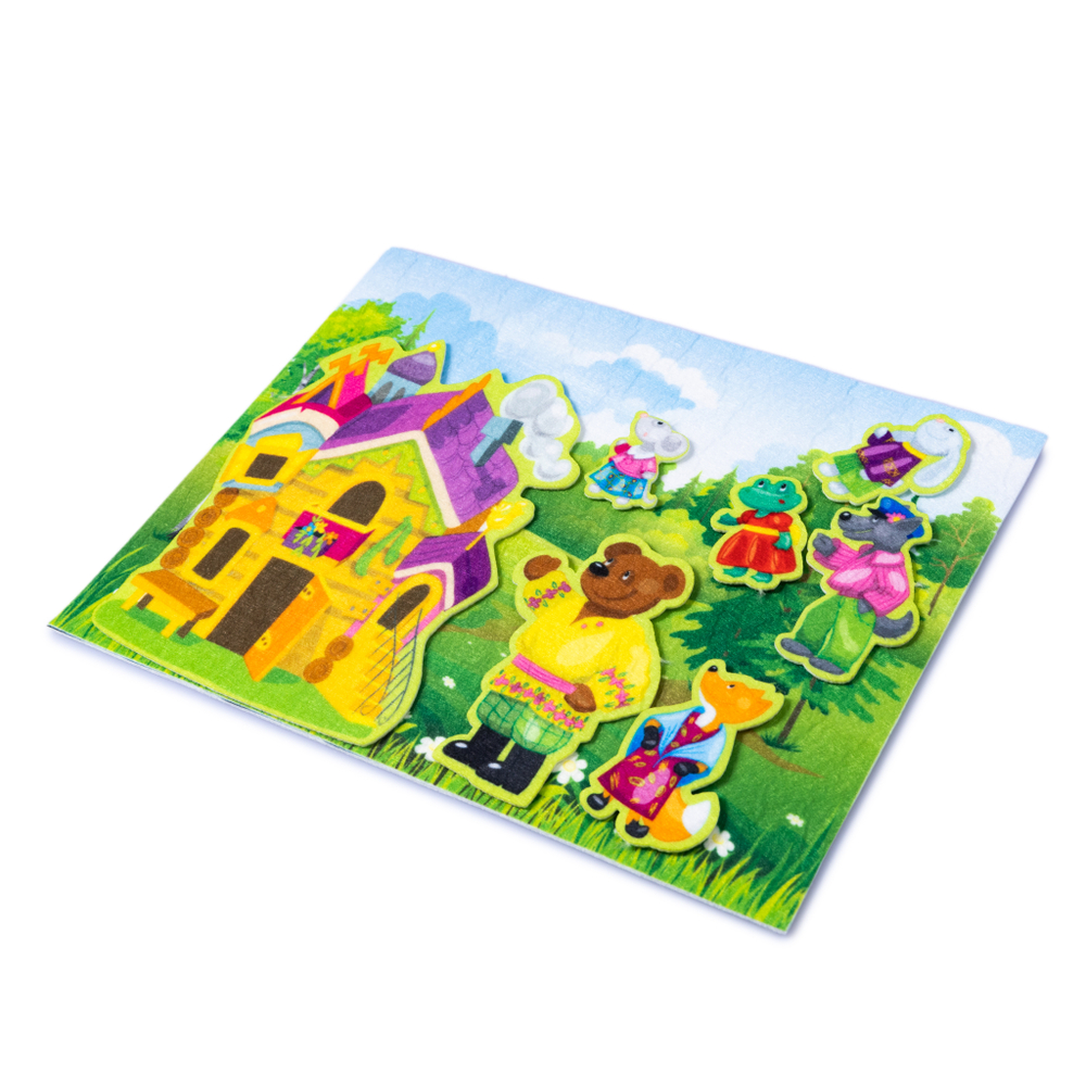 Набор из фетра на липучках Теремок