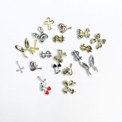 1866 Микс объёмных фигурок 20 шт, рандомный набор, металл