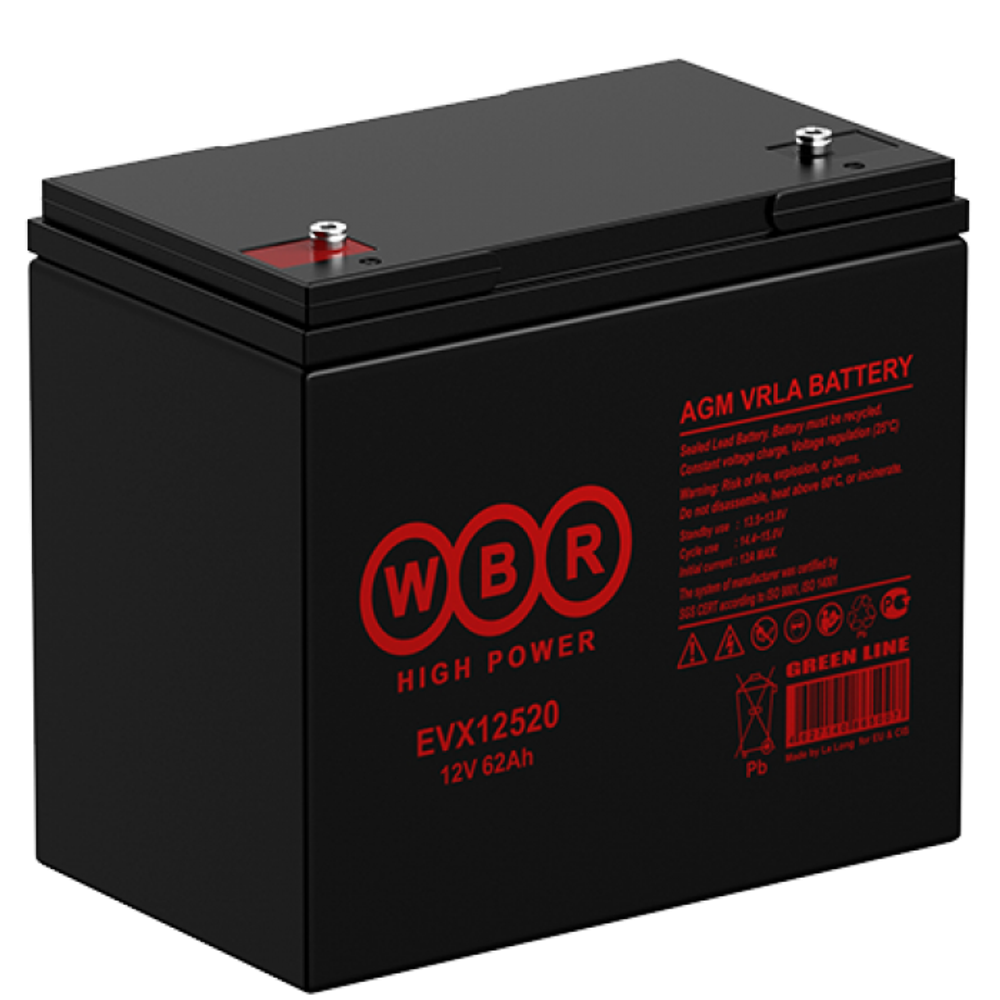 Тяговая аккумуляторная батарея WBR EVX12520