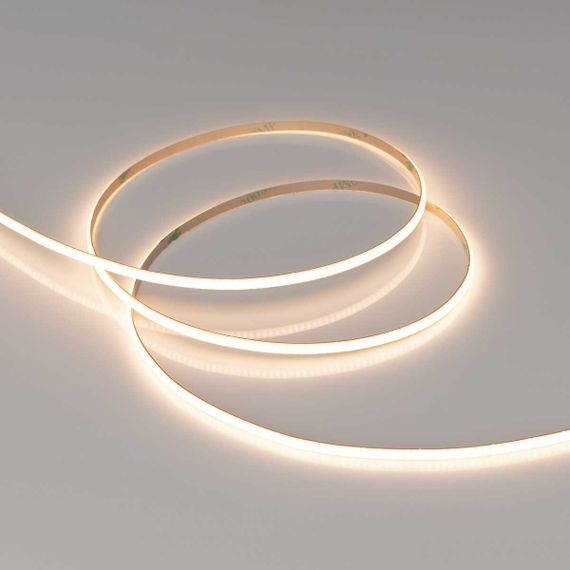 Светодиодная лента Arlight 4W/m 480LED/m CSP теплый белый 3,5M COB-X480-4mm 24V Warm3000 039049