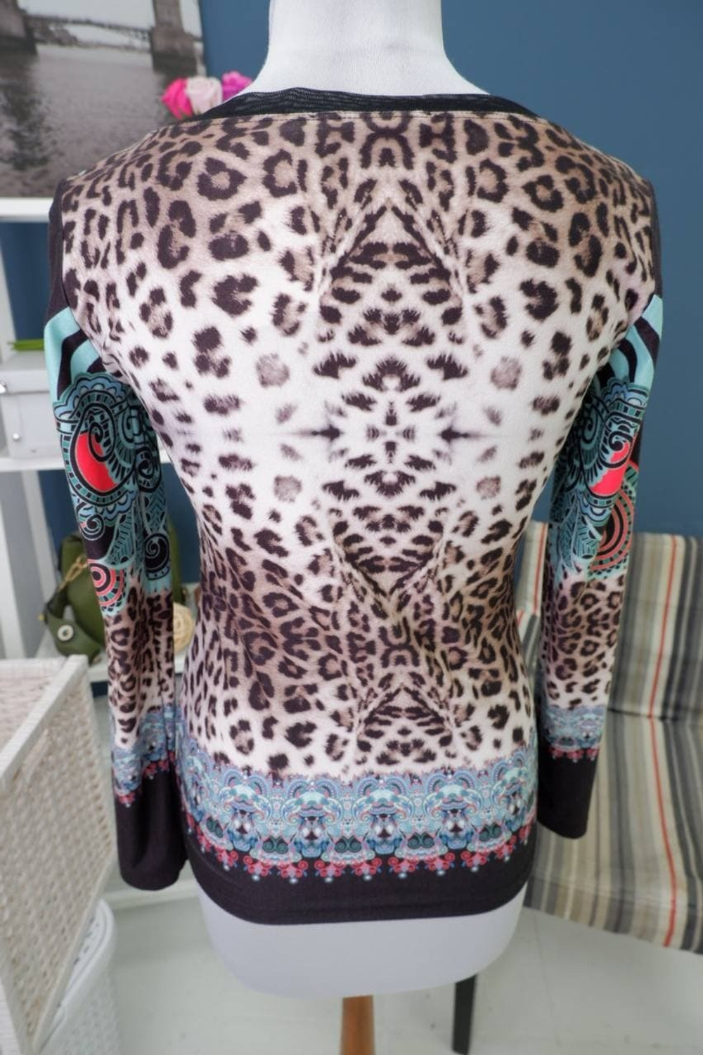 Блузка Casca della Spiga интересная 46 размер