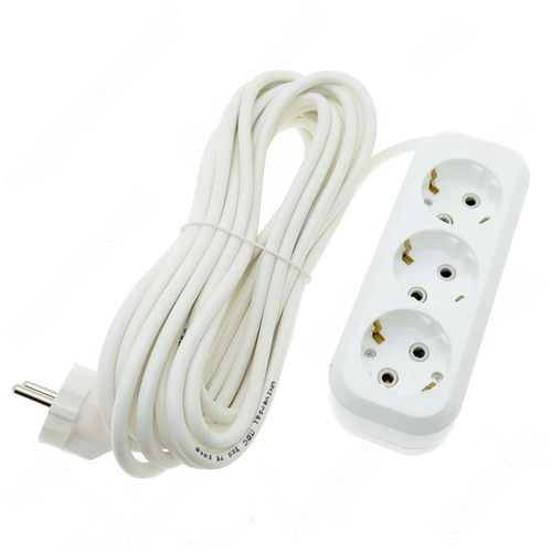 Удлинитель 3*5 м с/з ПВС 3*0,75 UNIVersal