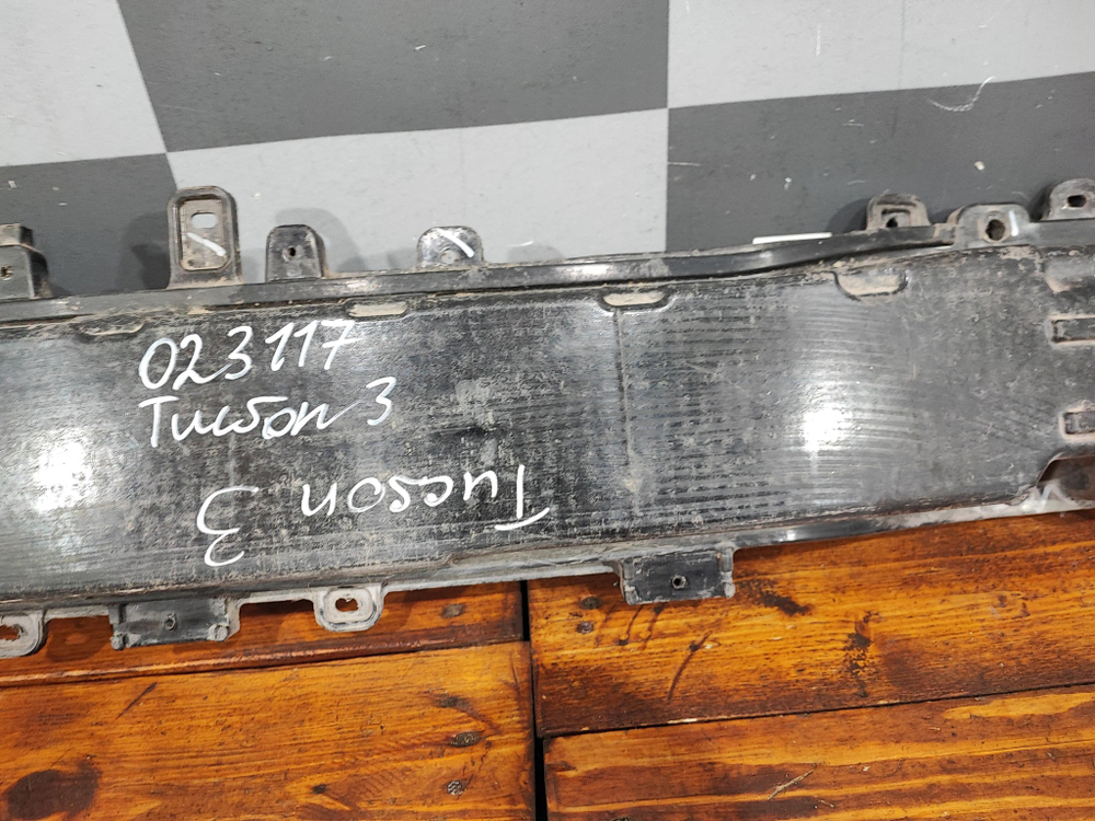 Усилитель заднего бампера Hyundai Tucson 3 (TL) 15-21 Б/У Оригинал 86630D7000