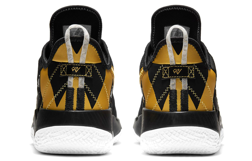 Air Jordan Westbrook One Take 2 Pf "Black Metallic Gold"