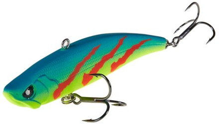 Воблер вертикальный Lucky John Slim VIB S 90, цвет 360