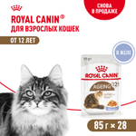 Royal Canin Ageing 12+ Эйджинг Корм влажный для взрослых кошек в возрасте старше 12 лет желе 85г