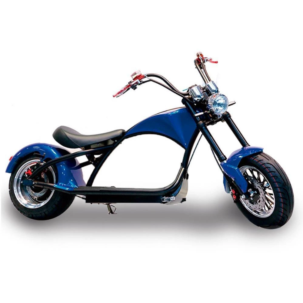 Электроскутер Citycoco Harley Chopper 2000W, 60В 20Ah Черный