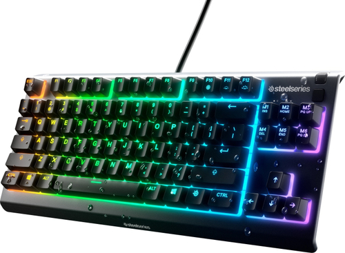 Клавиатура SteelSeries Apex 3 TKL US черный