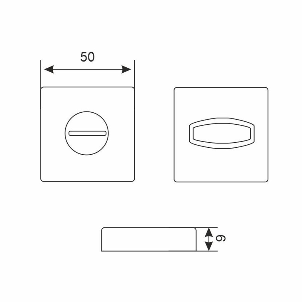 Комплект для сантехнической двери Аллюр, ВЕНСАН BL+L7050S BL+BK-S1 BL (26150/S7050), 15201, черн мат