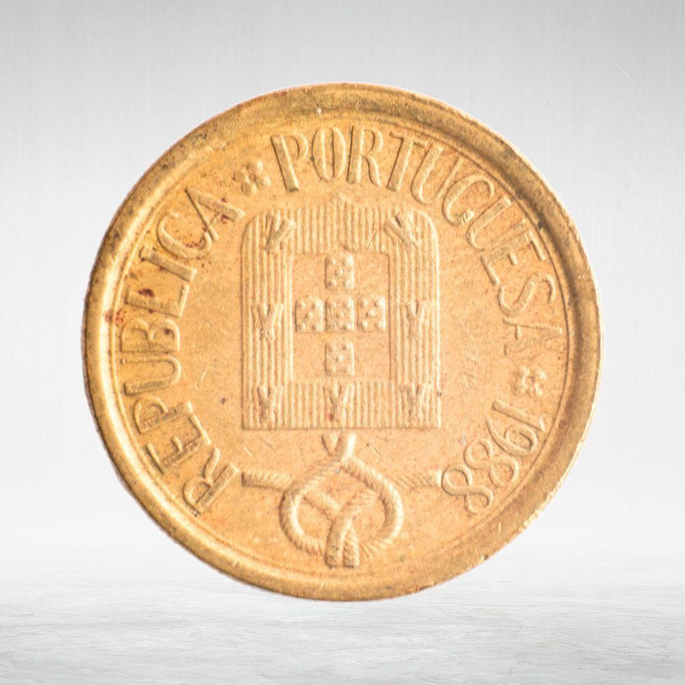 Portugal, 10 Escudos, 1988, VF
