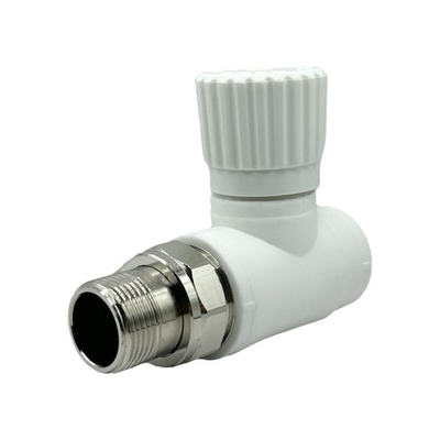 Вентиль прямой радиаторный полипропиленовый TEBO 25x3/4"