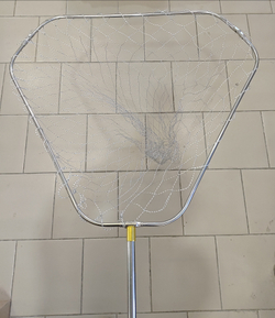 Подсак для ловли рыбы телескопический ручка 1.7м