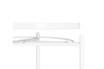 TRAY White/ CF-01 white metal dia 47*h50,8 Стол журнальный