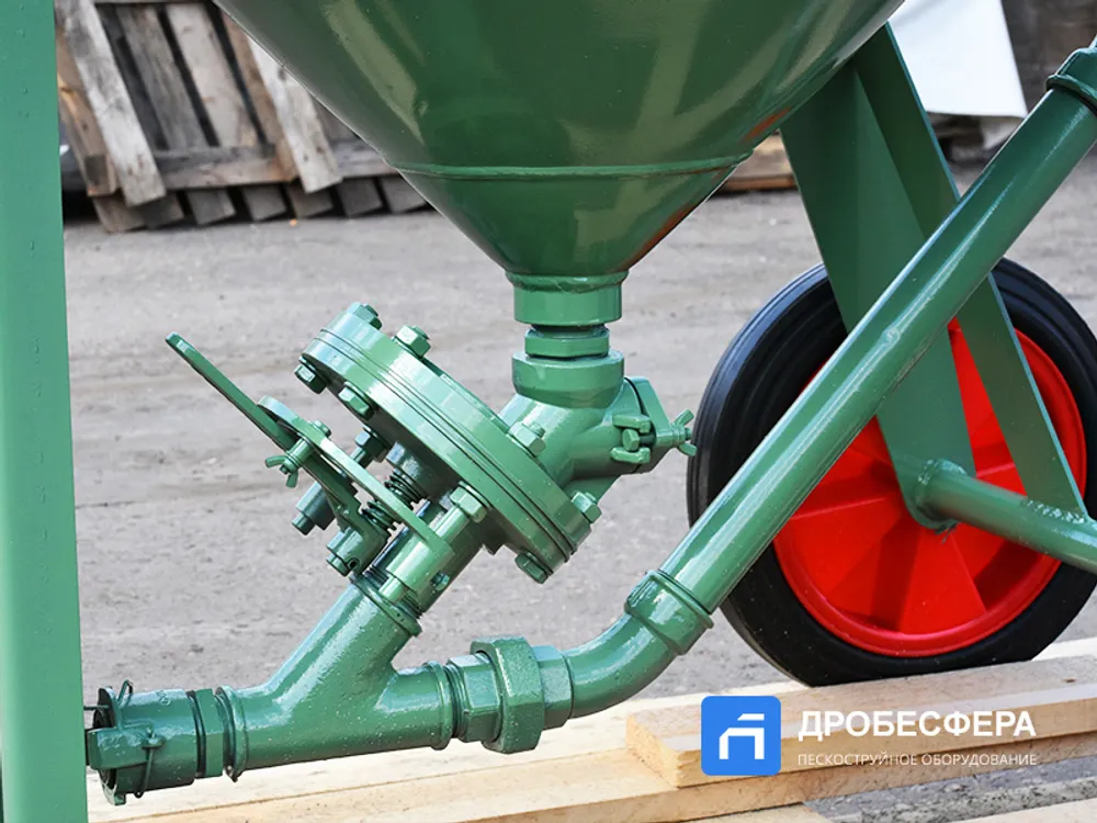 Дозатор абразива шиберного типа FSV