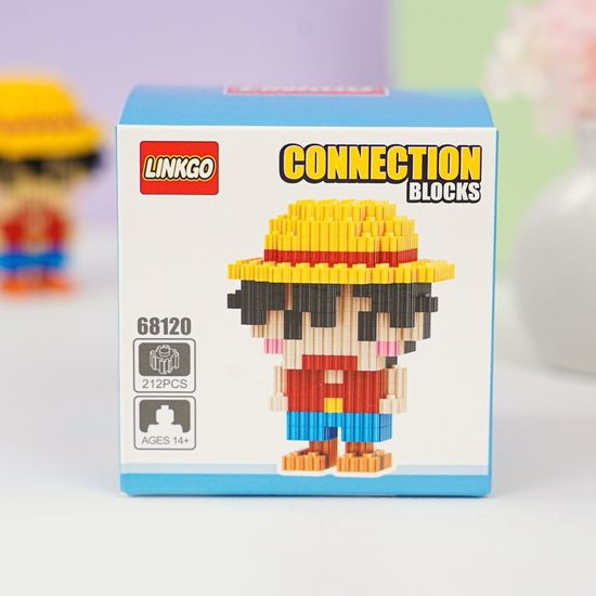 Конструктор "Mini Blocks One Piece, Luffy" 68120, (212 деталей)