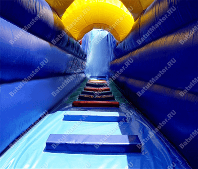 Надувная горка "Курочка ряба"