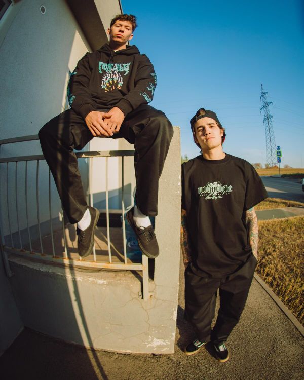 Футболка Маяк Reissue черная - фото 16