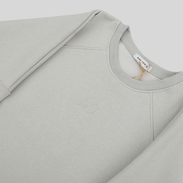 Толстовка "MULTICOLOR" Реглан Начес Портовый туман - фото 4