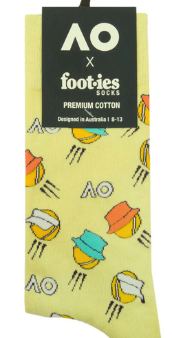 Теннисные носки Australian Open Tennis Balls Cotton 1P