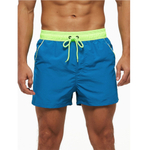 Бирюзовые пляжные мужские шорты (Размер: XXL) (Цвет: бирюзовый)