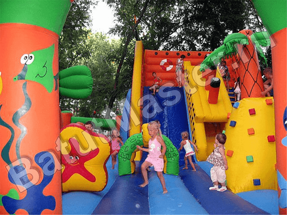 Коммерческий надувной батут "Оазис"